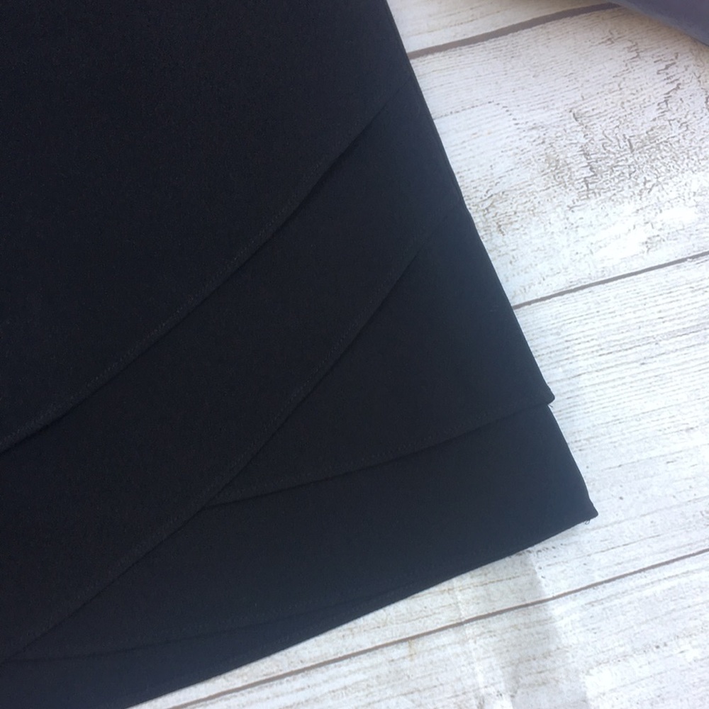 4 Ann Taylor work dress up skirt layered hem EUC - Picture 2 of 14